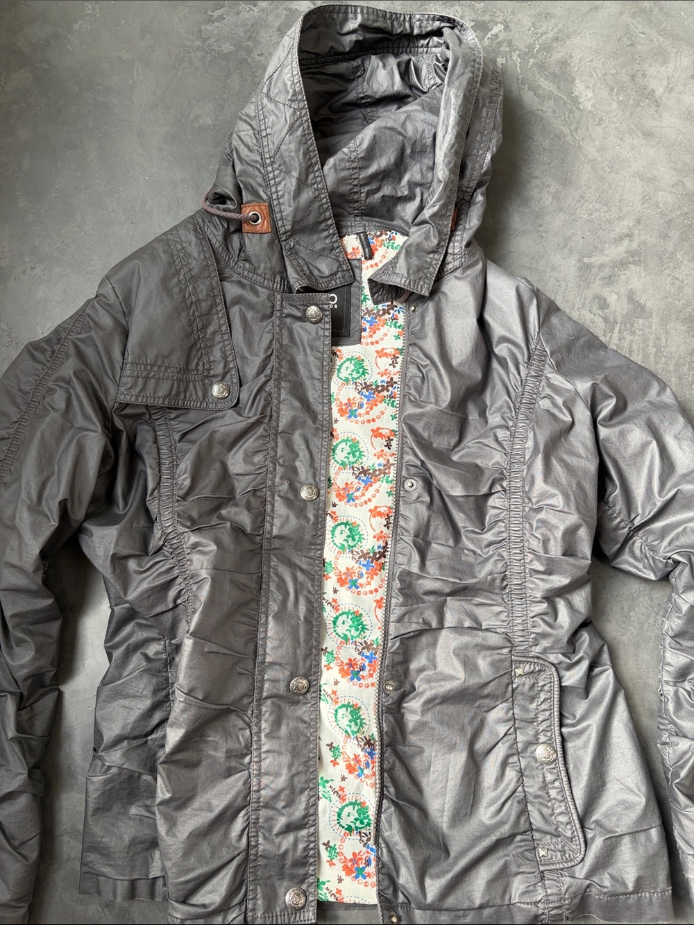 Buffalo Hooded Rain Jacket